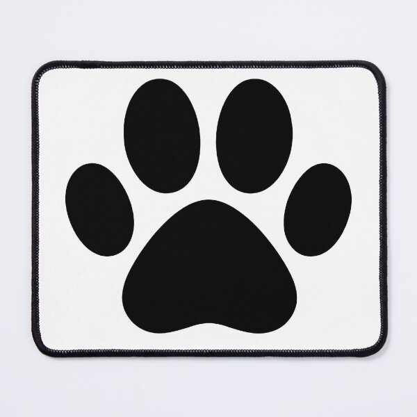 Item preview, Classic Paw Print – Black designed and sold by AnmitsuArt.