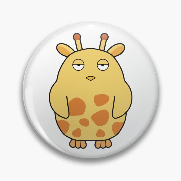 Item preview, Grumpy Giraffe Chick (Chub-Chub) designed and sold by The Bored Chick by trep.