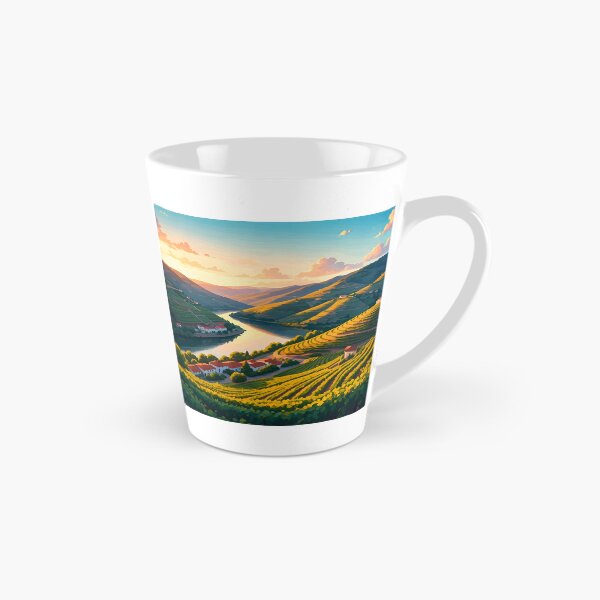Item preview, Douro Valley Vineyards: Sunset Over Lush Terraced Hills designed and sold by LSVart.