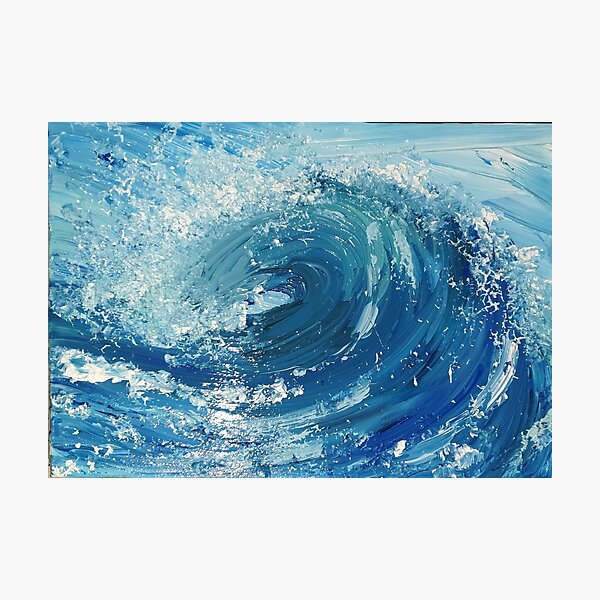 Vista previa del artículo con la obra «Meddwl Am y Môr/Pensando en el Mar », diseñado y vendido por Riddlestiltskin.