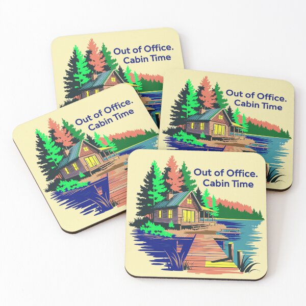 Item preview, Out of Office. Cabin Time designed and sold by DBM Photo Art 1.