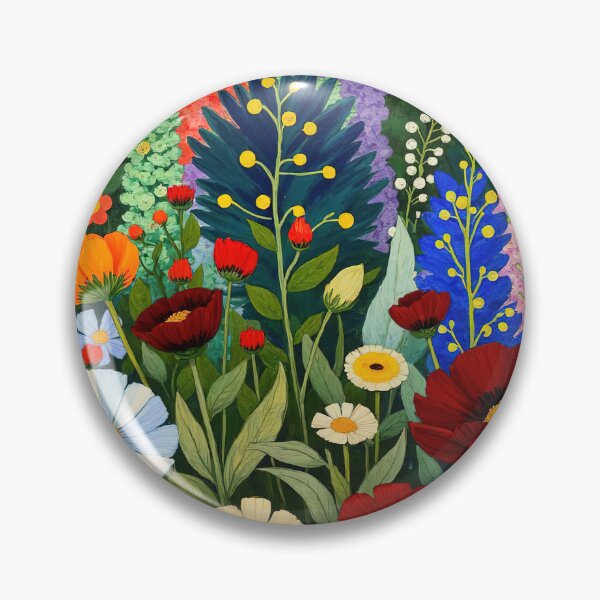 Item preview, Gustav Klimt Flower Garden designed and sold by maniacfitness.