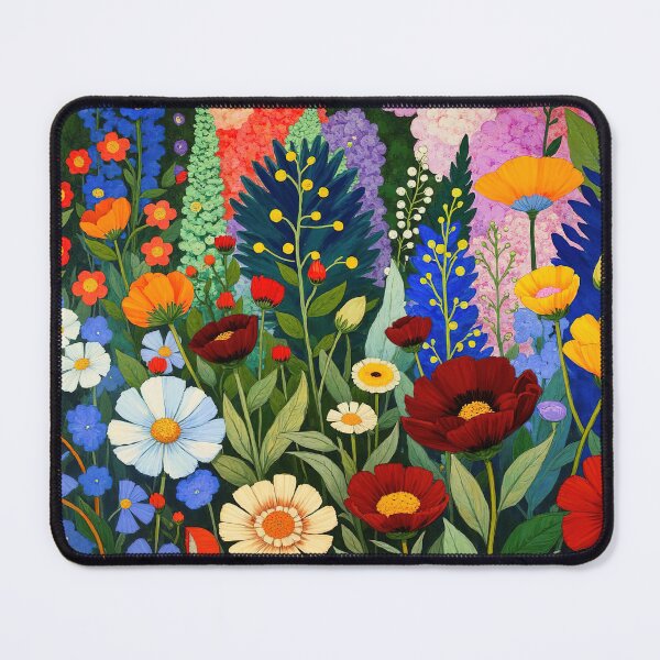 Item preview, Gustav Klimt Flower Garden designed and sold by maniacfitness.