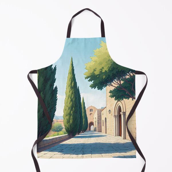 Item preview, Filerimos Monastery: Serene Medieval Elegance designed and sold by LSVart.