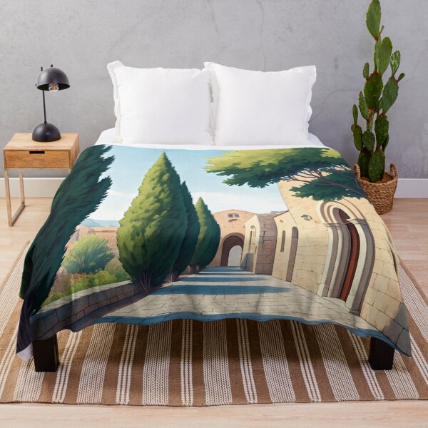Item preview, Filerimos Monastery: Serene Medieval Elegance designed and sold by LSVart.