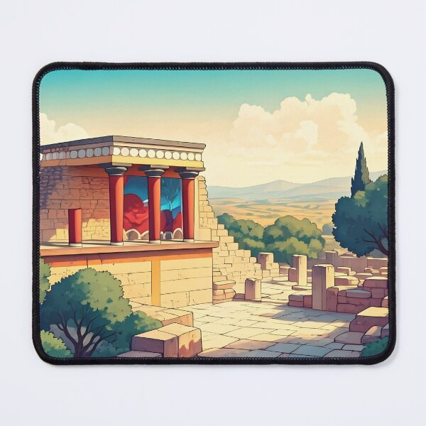 Item preview, Knossos Palace: Sunlit Minoan Ruins of Crete designed and sold by LSVart.