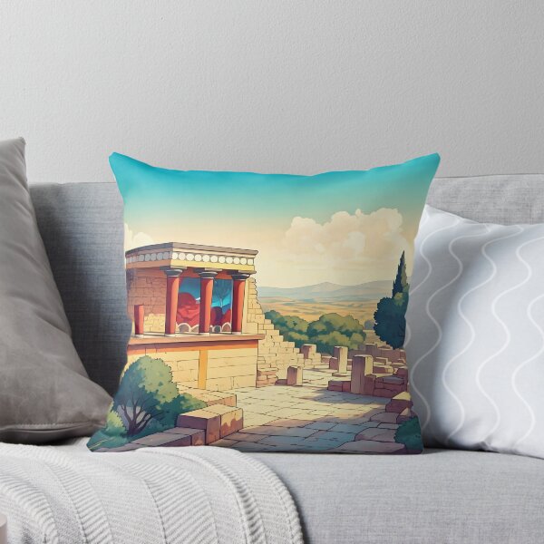 Item preview, Knossos Palace: Sunlit Minoan Ruins of Crete designed and sold by LSVart.