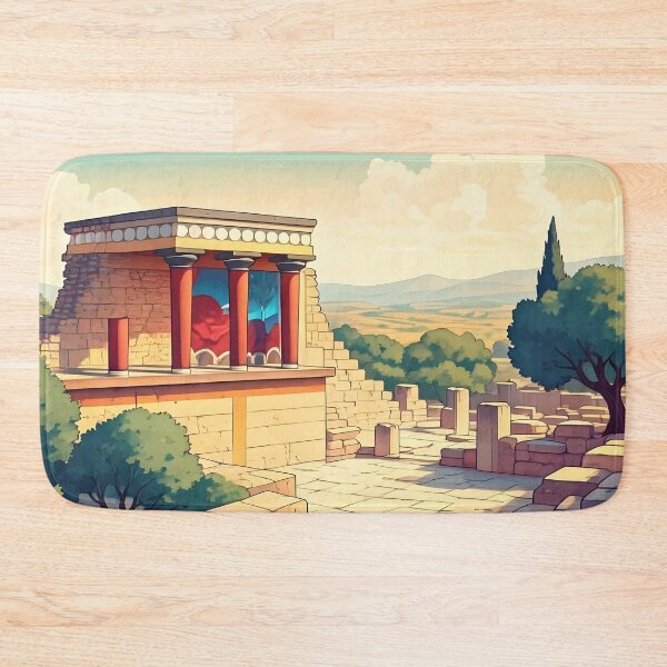Item preview, Knossos Palace: Sunlit Minoan Ruins of Crete designed and sold by LSVart.