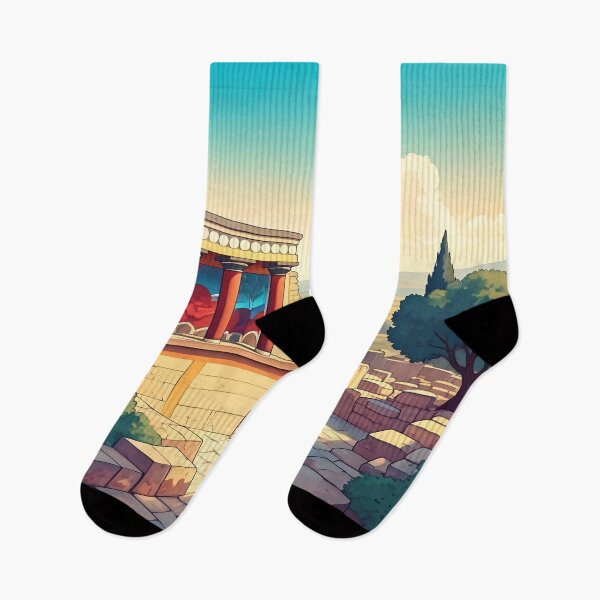 Item preview, Knossos Palace: Sunlit Minoan Ruins of Crete designed and sold by LSVart.
