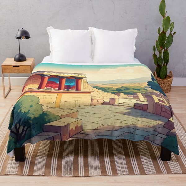 Item preview, Knossos Palace: Sunlit Minoan Ruins of Crete designed and sold by LSVart.