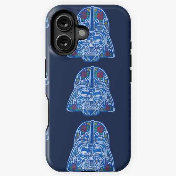 Vista previa del artículo con la obra «Darth Vader con flores», diseñado y vendido por MichBlom007.