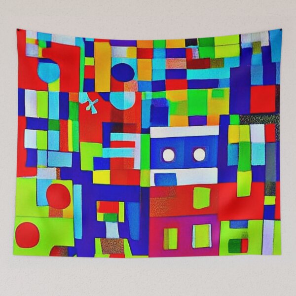 Item preview, Abstraction 63 designed and sold by George Hutton Hunter.