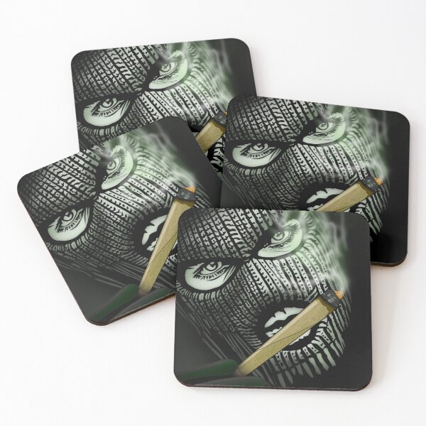 Item preview, Masked Smoker – The Chill Rebel designed and sold by GrizzlyCollective.