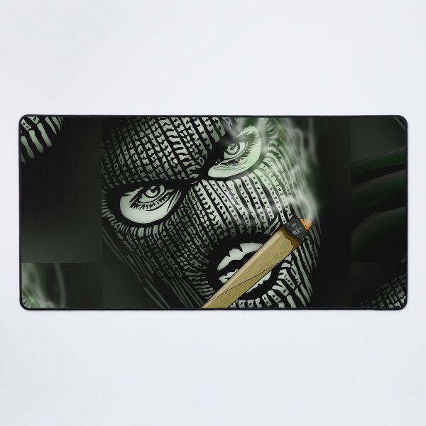 Item preview, Masked Smoker – The Chill Rebel designed and sold by GrizzlyCollective.
