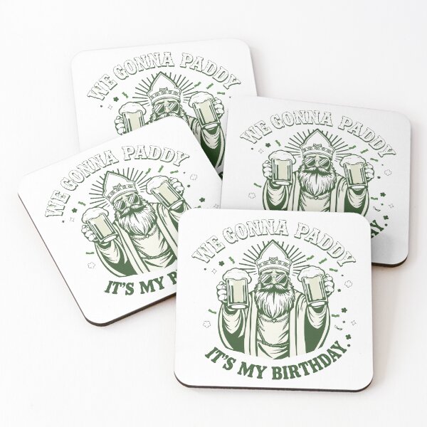 Item preview,  We Gonna Paddy  It’s My Birthday – Funny Saint Paddy’s Day Beer Drinking  designed and sold by svarupa.