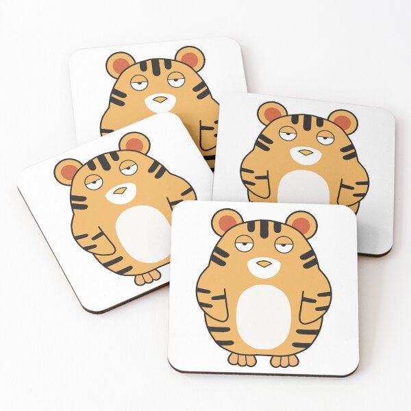 Item preview, Grumpy Tiger Chick (Chub-Chub) designed and sold by The Bored Chick by trep.