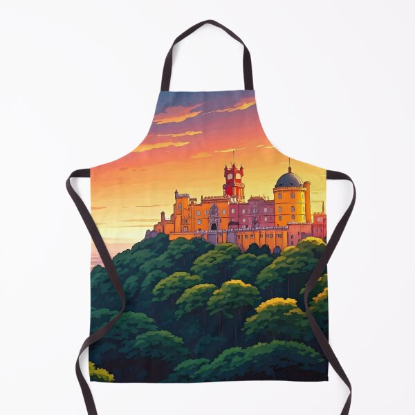 Item preview, Pena Palace at Sunset: Vibrant Towers of Sintra designed and sold by LSVart.