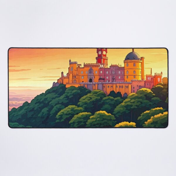 Item preview, Pena Palace at Sunset: Vibrant Towers of Sintra designed and sold by LSVart.