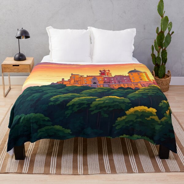 Item preview, Pena Palace at Sunset: Vibrant Towers of Sintra designed and sold by LSVart.
