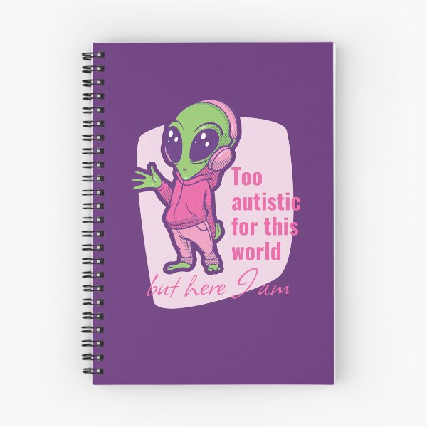 Item preview, Too autistic for this world alien designed and sold by boozkova-vorona.