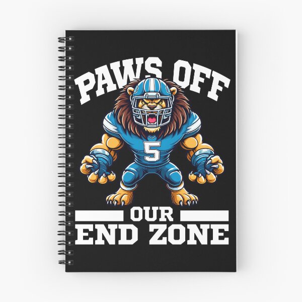 Item preview, PAWS OF OUR END ZONE - LIONS FOOTBALL GIFT designed and sold by KEF Custom.