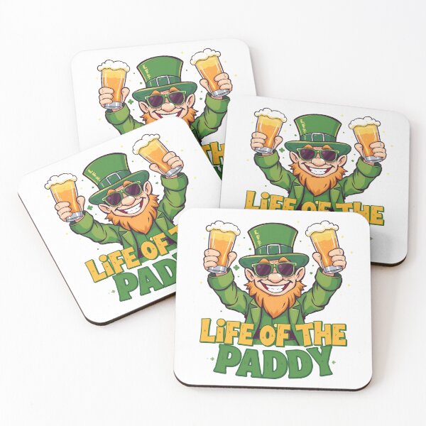 Item preview,  Life of the Paddy – Funny St. Patrick’s Day Drinking Leprechaun designed and sold by svarupa.