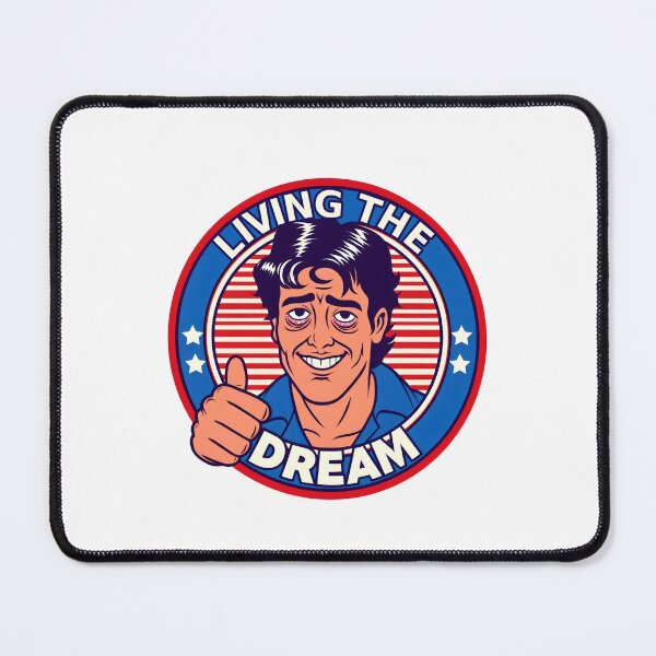 Item preview, Living the dream ironic phrase thumbs up designed and sold by Captain-Jackson.