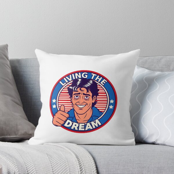 Item preview,  Living the dream ironic phrase thumbs up designed and sold by Captain-Jackson.