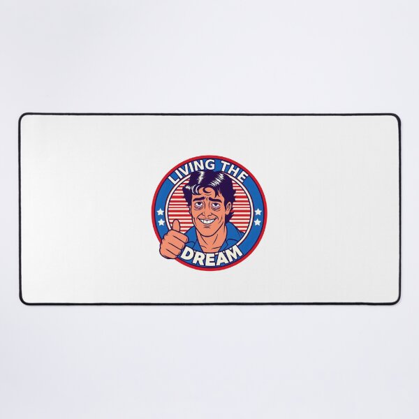 Item preview, Living the dream ironic phrase thumbs up designed and sold by Captain-Jackson.
