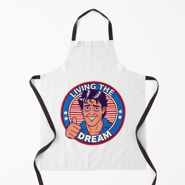 Item preview,  Living the dream ironic phrase thumbs up designed and sold by Captain-Jackson.