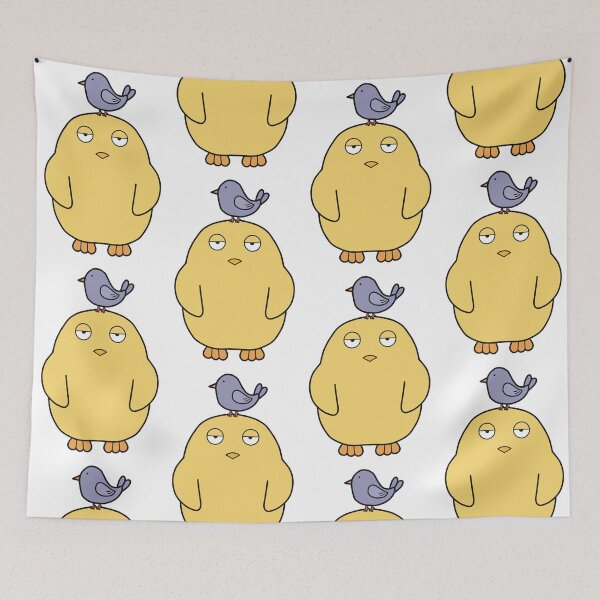 Item preview, Bored Bird Buddy (Chub-Chub) designed and sold by The Bored Chick by trep.