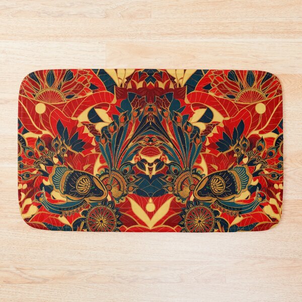 Item preview, Luxurious Bohemian Peacock – Ornamental Floral Pattern designed and sold by ViviNyks.