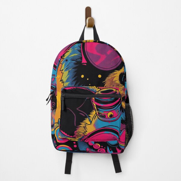 Item preview, Cyberpunk Panda – Neon Futuristic Vision designed and sold by djovan.