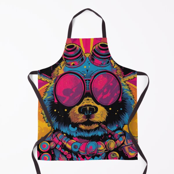 Item preview, Cyberpunk Panda – Neon Futuristic Vision designed and sold by djovan.