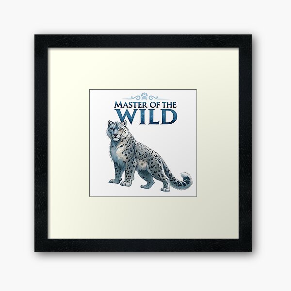 Item preview, MASTER OF THE WILD  designed and sold by WILDWAER .