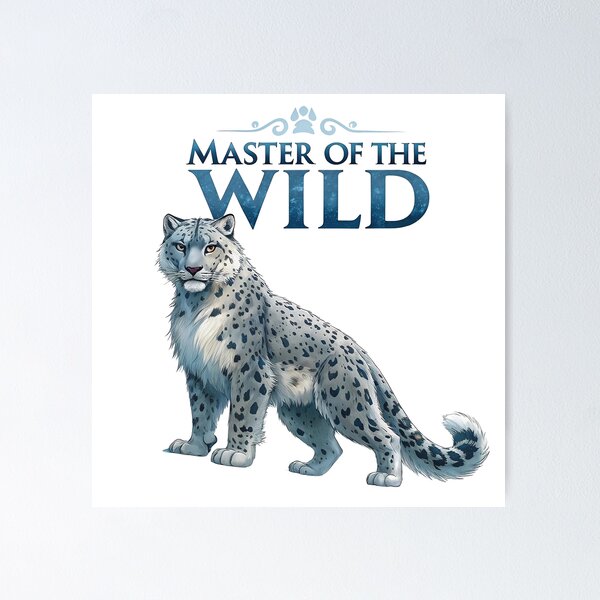 Item preview, MASTER OF THE WILD  designed and sold by WILDWAER .