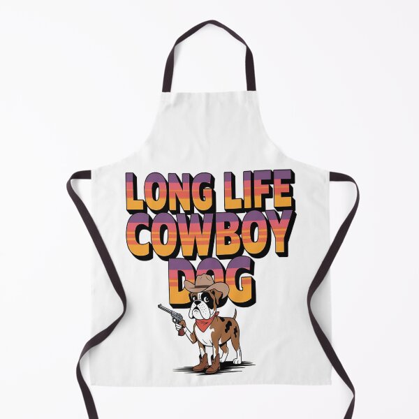 Item preview, Long life cowboy dog - American cowboy dog - Cowboy dog - Get the cowboy dog out - Think cowboy dog - Free cowboy dog - Run for the cowboy dog - Funky cowboy dog designed and sold by JansenGS.