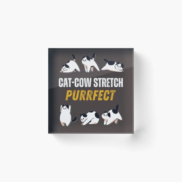 Item preview, Cat-Cow Stretch: Purrfect designed and sold by WDWL idea2design.