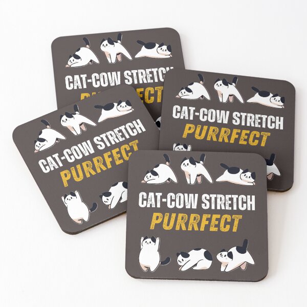 Item preview, Cat-Cow Stretch: Purrfect designed and sold by WDWL idea2design.