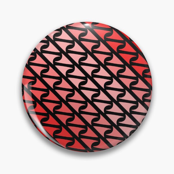 Item preview, Abstract Pattern: Red Wave Arrows designed and sold by artemiscape.
