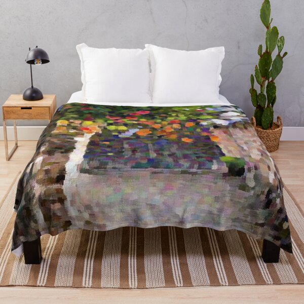 Item preview, Impressionistic alley in a Korean Hanok village designed and sold by mycreastyle.