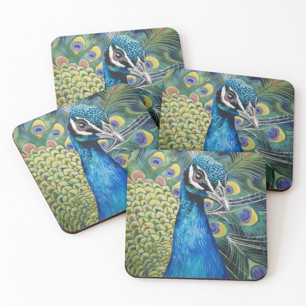 Item preview, Watercolour - Yes I'm A Peacock  designed and sold by CanvasCarousel.