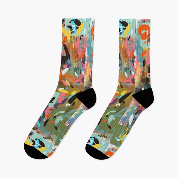 Item preview, Colorful Abstract Shapes and Petals designed and sold by Jessielee72.