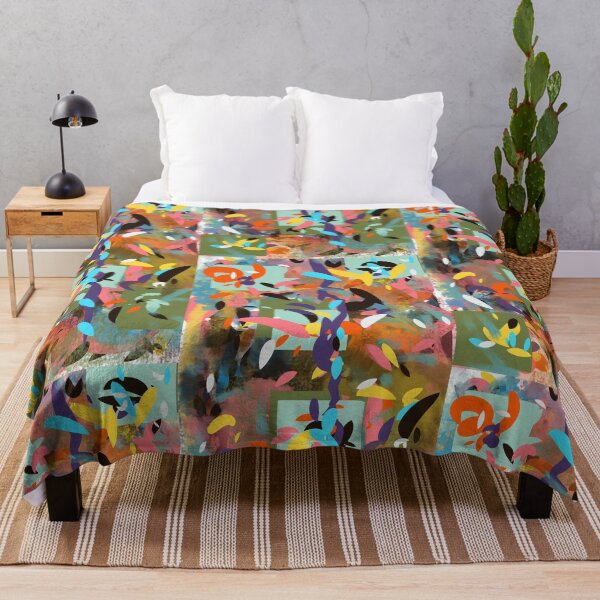 Item preview, Colorful Abstract Shapes and Petals designed and sold by Jessielee72.