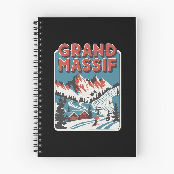 Item preview, Grand Massif - Vintage French Alps Travel designed and sold by skiprender.