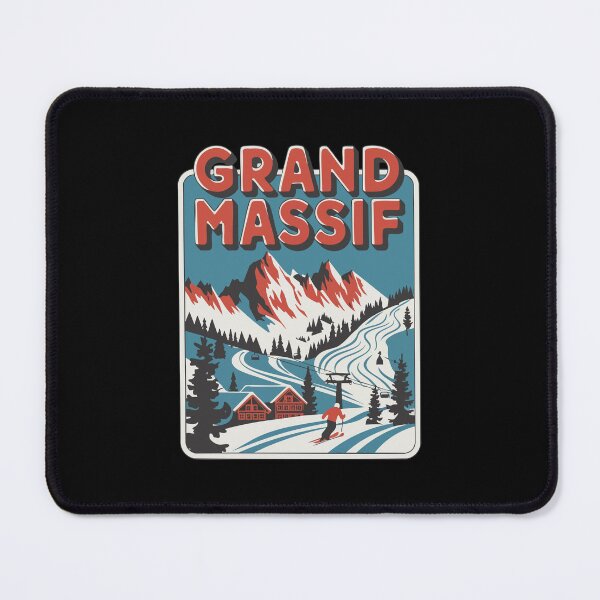 Item preview, Grand Massif - Vintage French Alps Travel designed and sold by skiprender.