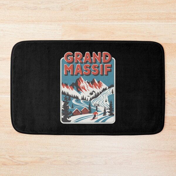Item preview, Grand Massif - Vintage French Alps Travel designed and sold by skiprender.