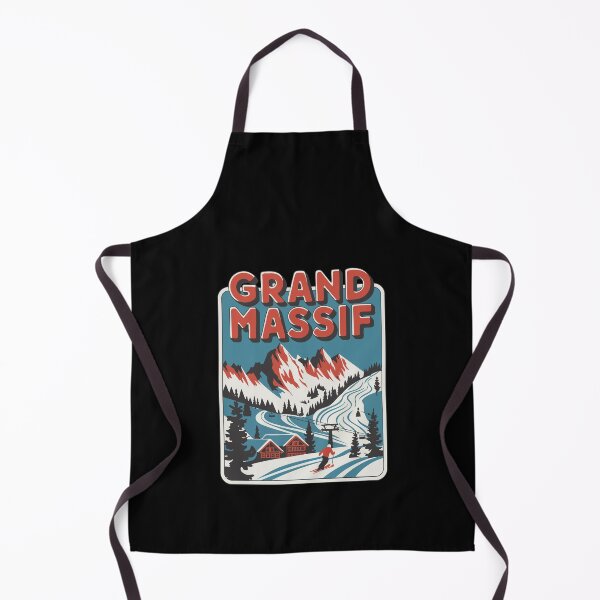Item preview, Grand Massif - Vintage French Alps Travel designed and sold by skiprender.