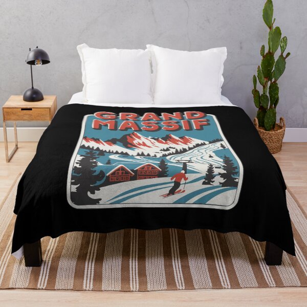 Item preview, Grand Massif - Vintage French Alps Travel designed and sold by skiprender.