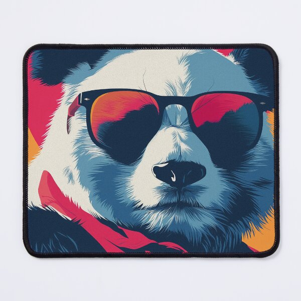Item preview, Cool Panda – Retro Pop Art Vibes designed and sold by djovan.